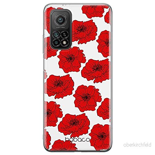 ERT GROUP mobiltelefonfodral för Xiaomi MI 10T 5G / PRO originalt och officiellt licensierat Babaco mönster Flowers 018 anpassad till formen på mobiltelefonen, fodral tillverkad av TPU plast 5903932632668