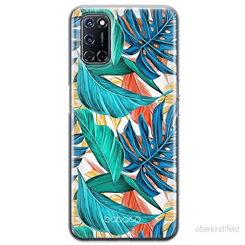 ERT GROUP mobiltelefonfodral för Oppo A92/ A72/ A52 originalt och officiellt licensierat Babaco mönster Plants 005 optimalt anpassad till formen på mobiltelefonen, fodral tillverkad av TPU plast 5903040202685