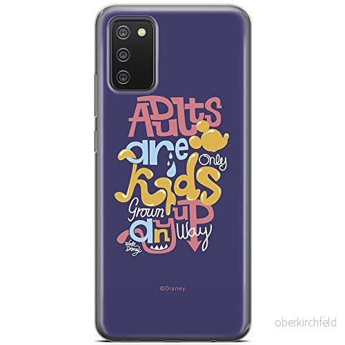 ERT GROUP mobiltelefonfodral för Samsung A02S originalt och officiellt licensierat Disney mönster Mickey 022 optimalt anpassad till formen på mobiltelefonen, fodral tillverkad av TPU plast 5903040233986