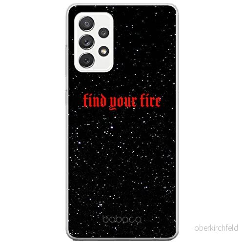 ERT GROUP mobiltelefonfodral för Samsung A52 5G / LTE 4G A52S originalt och officiellt licensierat Babaco mönster Find your fire 002, fodral tillverkad av TPU plast 5903932888287