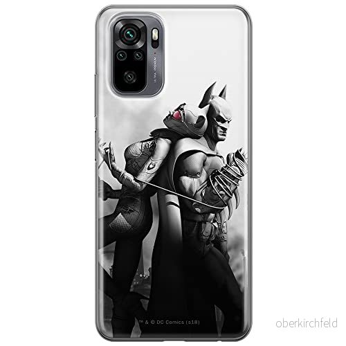 ERT GROUP mobiltelefonfodral för Xiaomi REDMI NOTE 10/ 10S originalt och officiellt licensierat DC mönster Batman 011 optimalt anpassad till formen på mobiltelefonen, fodral tillverkad av TPU plast 5903537193083