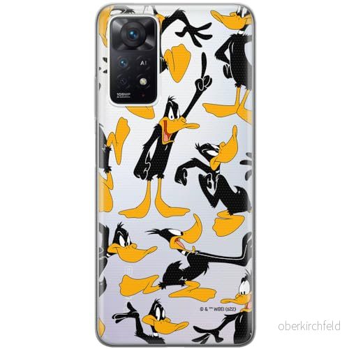 ERT GROUP mobiltelefonfodral för Xiaomi REDMI NOTE 11 PRO 5G/ 4G/ Plus 5G originalt och officiellt licensierat Looney Tunes mönster Duffy 002, gedeeltelijk transparant 5905511665432