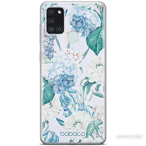 ERT GROUP mobiltelefonfodral för Samsung A21s originalt och officiellt licensierat Babaco mönster Flowers 028 optimalt anpassad till formen på mobiltelefonen, fodral tillverkad av TPU plast 5905131268815