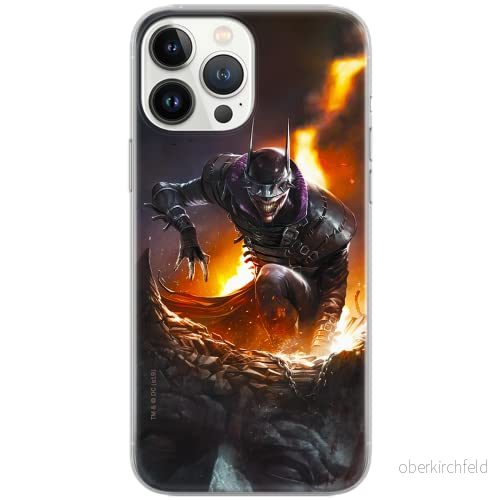 ERT GROUP mobiltelefonfodral för Samsung F62 / M62 originalt och officiellt licensierat DC mönster Batman Who Laughs 001 optimalt anpassad till formen på mobiltelefonen, fodral tillverkad av TPU plast 5904805535345