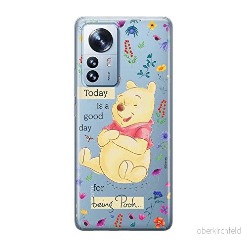 ERT GROUP mobiltelefonfodral för Xiaomi 12 PRO originalt och officiellt licensierat Disney mönster Winnie the Pooh & Friends 029 anpassad till formen på mobiltelefonen, gedeeltelijk transparant 5905511522230