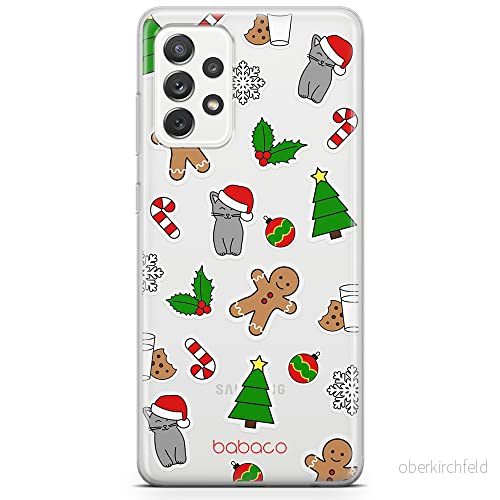 ERT GROUP mobiltelefonfodral för Samsung A73 5G originalt och officiellt licensierat Babaco mönster Winter 006 optimalt anpassad till formen på mobiltelefonen, gedeeltelijk transparant 5904805514197