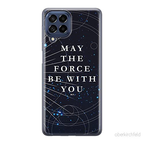 ERT GROUP mobiltelefonfodral för Samsung M53 5G originalt och officiellt licensierat Star Wars mönster 013 optimalt anpassad till formen på mobiltelefonen, fodral tillverkad av TPU plast 5905511395339