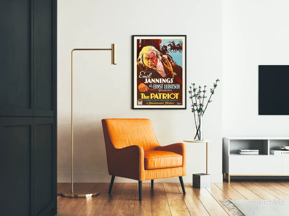 Vintageposter The Patriot - Klassisk filmväggdekoration - Bild 2