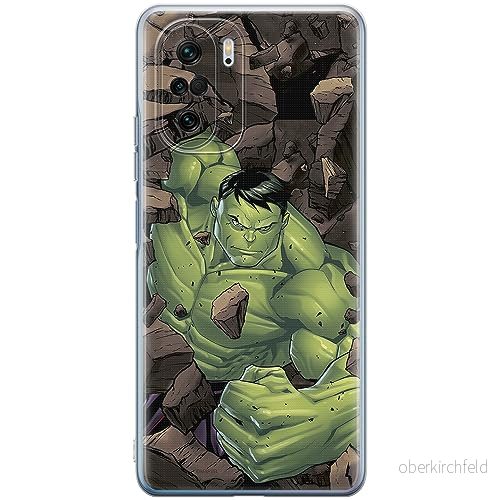 ERT GROUP mobiltelefonfodral för Xiaomi MI 11i/ REDMI K40/K40 PRO/POCO F3/ F3 PRO originalt och officiellt licensierat Marvel mönster Hulk 005, fodral tillverkad av TPU plast 5905511894085