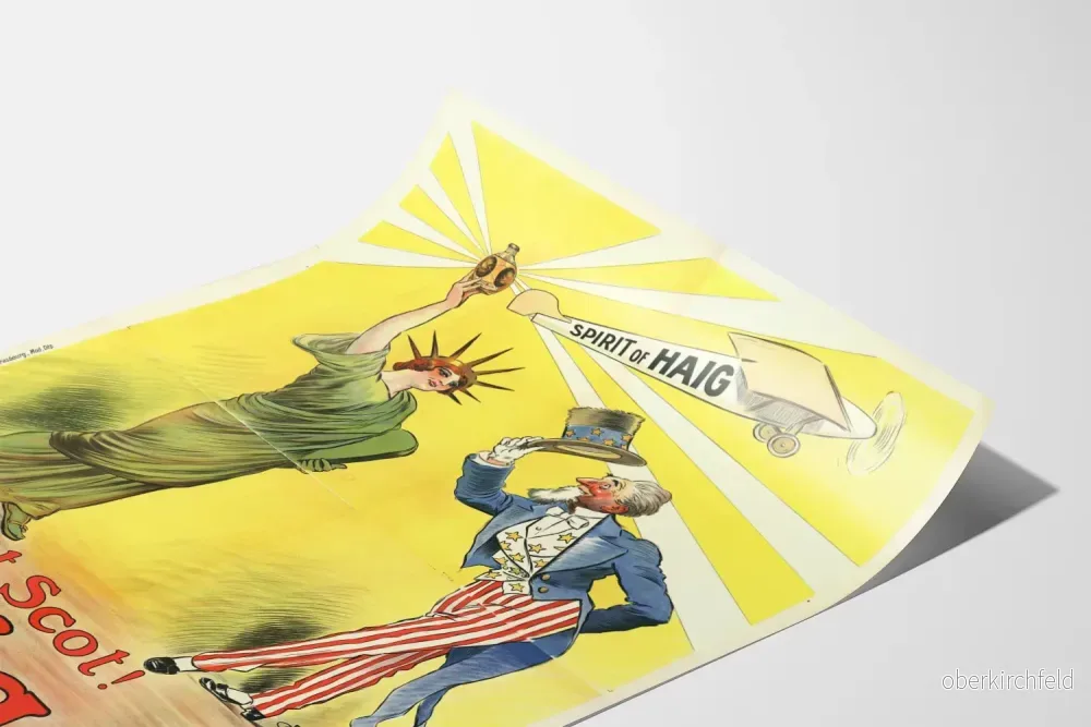 Vintageposter Spirit of Haig Whisky Great Scot - Bild 3