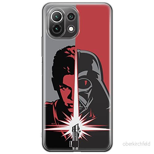 ERT GROUP mobiltelefonfodral för Xiaomi 11 LITE 4G/5G originalt och officiellt licensierat Star Wars mönster Darth Vader 007, fodral tillverkad av TPU plast 5903932729771