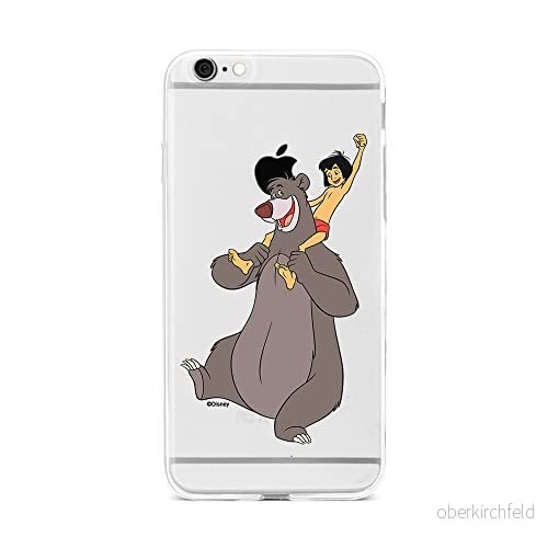 ERT GROUP mobiltelefonfodral för Iphone 6 PLUS originalt och officiellt licensierat Disney mönster Jungle Book 002 optimalt anpassad till formen på mobiltelefonen, gedeeltelijk transparant 5905131198990