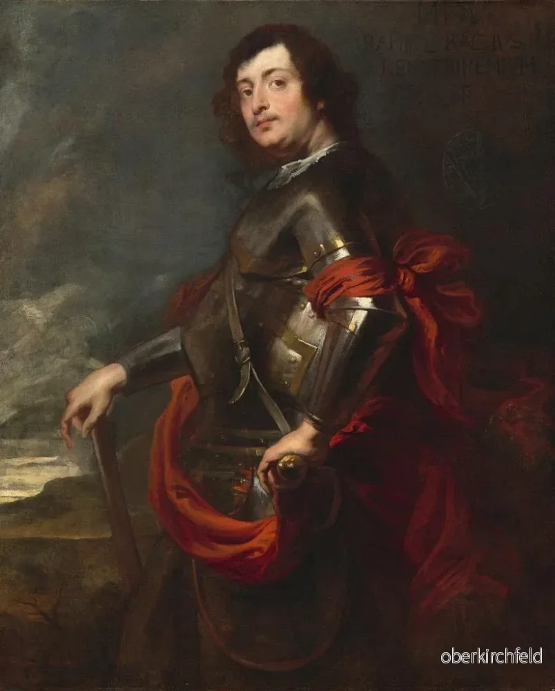 Målning Le préfet Raffaele Raggi - Antoine van Dyck | Konsttryck - Bild 2