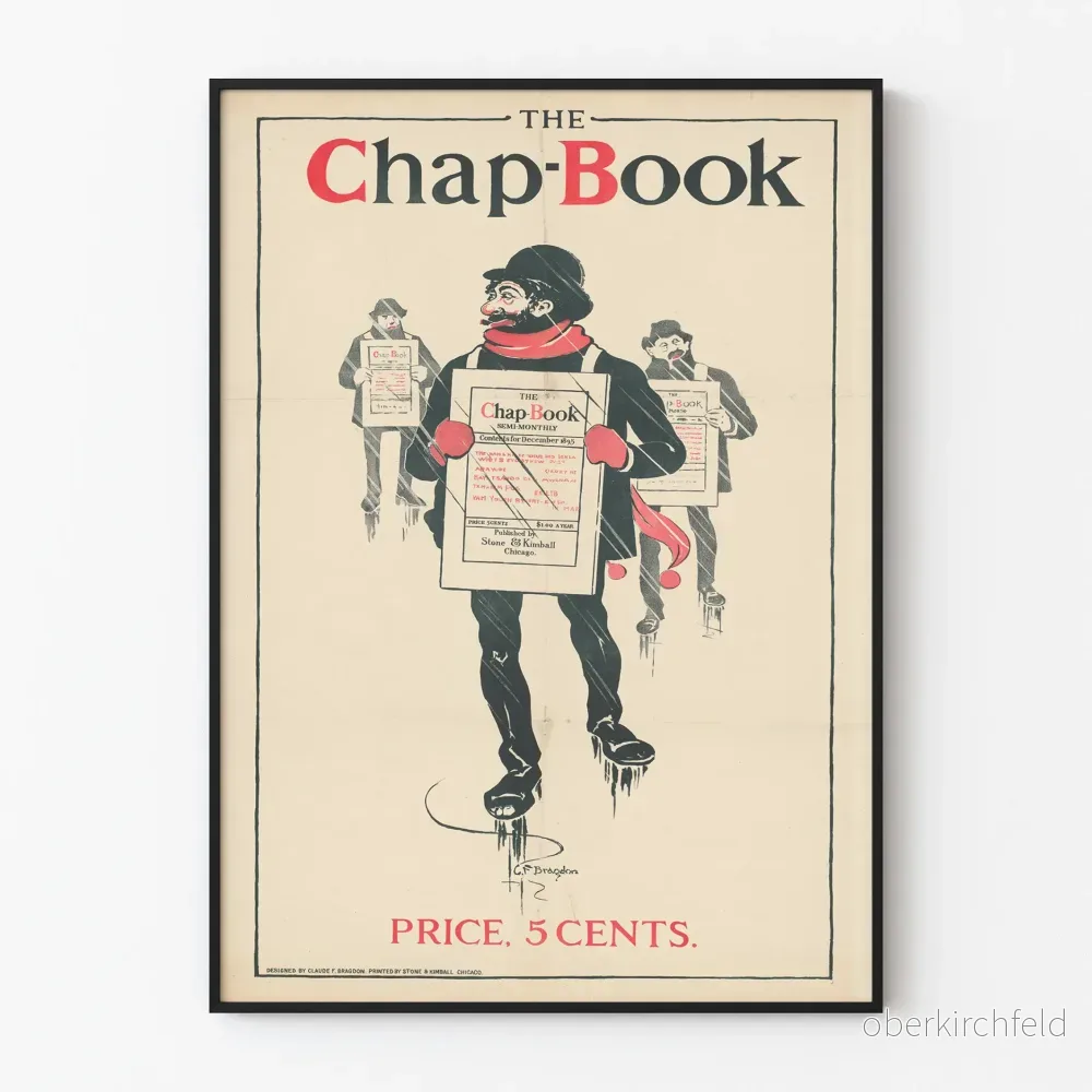 Vintageposter The Chap-Book december 1895