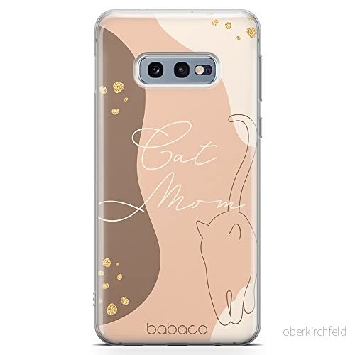 ERT GROUP mobiltelefonfodral för Samsung S10e originalt och officiellt licensierat Babaco mönster Cats 006 optimalt anpassad till formen på mobiltelefonen, fodral tillverkad av TPU plast 5905131058195