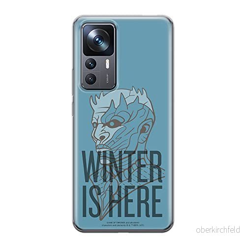 ERT GROUP mobiltelefonfodral för Xiaomi 12T/12T pro/K50 Ultra originalt och officiellt licensierat Game of Thrones mönster 016 anpassad till formen på mobiltelefonen, fodral tillverkad av TPU plast 5905511580940