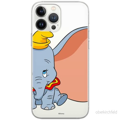 ERT GROUP mobiltelefonfodral för Apple Iphone 6 PLUS originalt och officiellt licensierat Disney mönster Dumbo 007 Vit optimalt anpassad till formen på mobiltelefonen, gedeeltelijk transparant 5902980569872