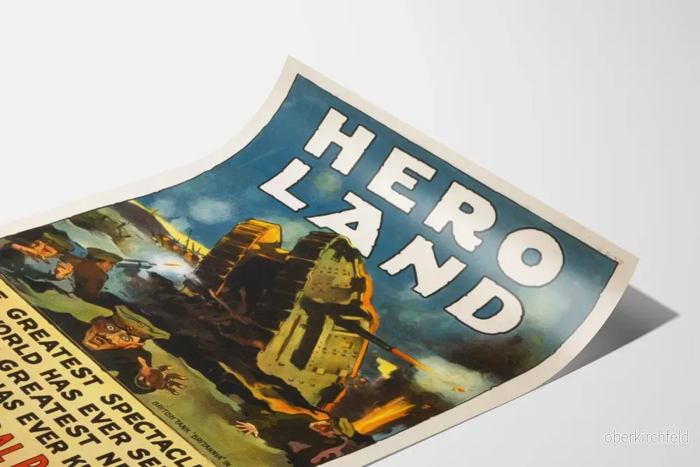 Vintageaffisch Hero Land - Historisk krigsspektakel - Bild 3