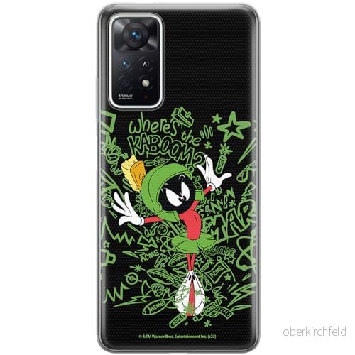 ERT GROUP mobiltelefonfodral för Xiaomi REDMI NOTE 11 PRO 5G/ 4G originalt och officiellt licensierat Looney Tunes mönster Marvin 007, fodral tillverkad av TPU plast 5905795130749