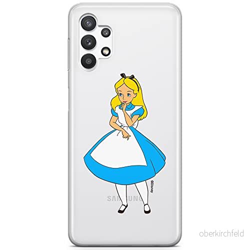 ERT GROUP mobiltelefonfodral för Samsung A32 5G originalt och officiellt licensierat Disney mönster Alice 010 optimalt anpassad till formen på mobiltelefonen, gedeeltelijk transparant 5905131194824
