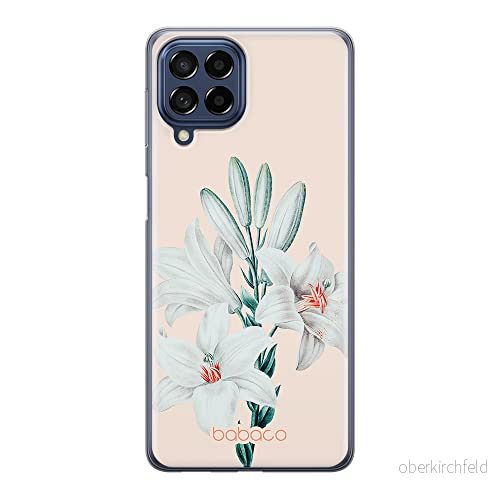 ERT GROUP mobiltelefonfodral för Samsung M53 5G originalt och officiellt licensierat Babaco mönster Flowers 039 optimalt anpassad till formen på mobiltelefonen, fodral tillverkad av TPU plast 5905511390518
