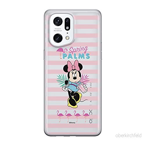 ERT GROUP mobiltelefonfodral för Oppo FIND X5 PRO originalt och officiellt licensierat Disney mönster Minnie 028 optimalt anpassad till formen på mobiltelefonen, gedeeltelijk transparant 5905511398187