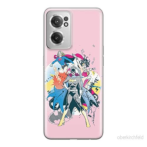 ERT GROUP mobiltelefonfodral för Oneplus NORD CE 2 originalt och officiellt licensierat DC mönster Super Girls 001 optimalt anpassad till formen på mobiltelefonen, fodral tillverkad av TPU plast 5905511297671