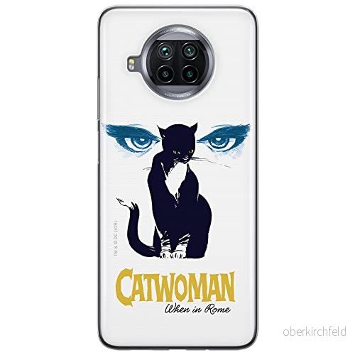ERT GROUP mobiltelefonfodral för Xiaomi MI 10T LITE/REDMI NOTE 9 PRO 5G originalt och officiellt licensierat DC mönster Catwoman 007, fodral tillverkad av TPU plast 5903537161143
