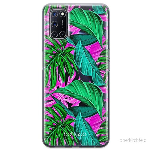 ERT GROUP mobiltelefonfodral för Oppo A92/ A72/ A52 originalt och officiellt licensierat Babaco mönster Plants 004 optimalt anpassad till formen på mobiltelefonen, gedeeltelijk transparant 5903040202654