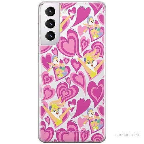ERT GROUP mobiltelefonfodral för Samsung S21 PLUS originalt och officiellt licensierat Looney Tunes mönster Lola 010 optimalt anpassad till formen på mobiltelefonen, gedeeltelijk transparant 5905795073886