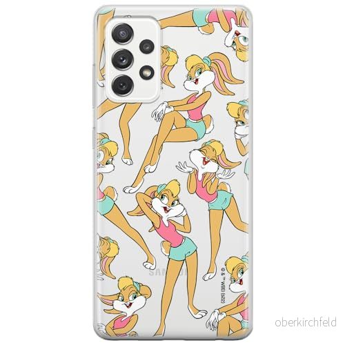 ERT GROUP mobiltelefonfodral för Samsung A52 5G / LTE 4G A52S originalt och officiellt licensierat Looney Tunes mönster Lola 003, gedeeltelijk transparant 5905511639662