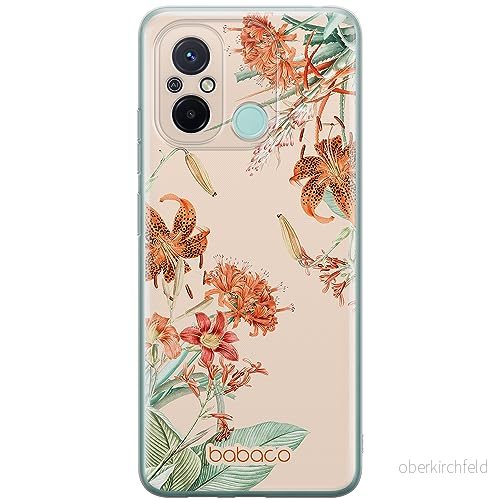 ERT GROUP mobiltelefonfodral för Xiaomi REDMI 12C/ 11A originalt och officiellt licensierat Babaco mönster Flowers 057 anpassad till formen på mobiltelefonen, fodral tillverkad av TPU plast 5905511849306