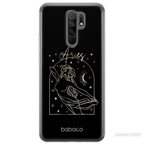 ERT GROUP mobiltelefonfodral för Xiaomi REDMI 9 originalt och officiellt licensierat Babaco mönster Zodiac Woman 001 optimalt anpassad till formen på mobiltelefonen, fodral tillverkad av TPU plast 5903932223095