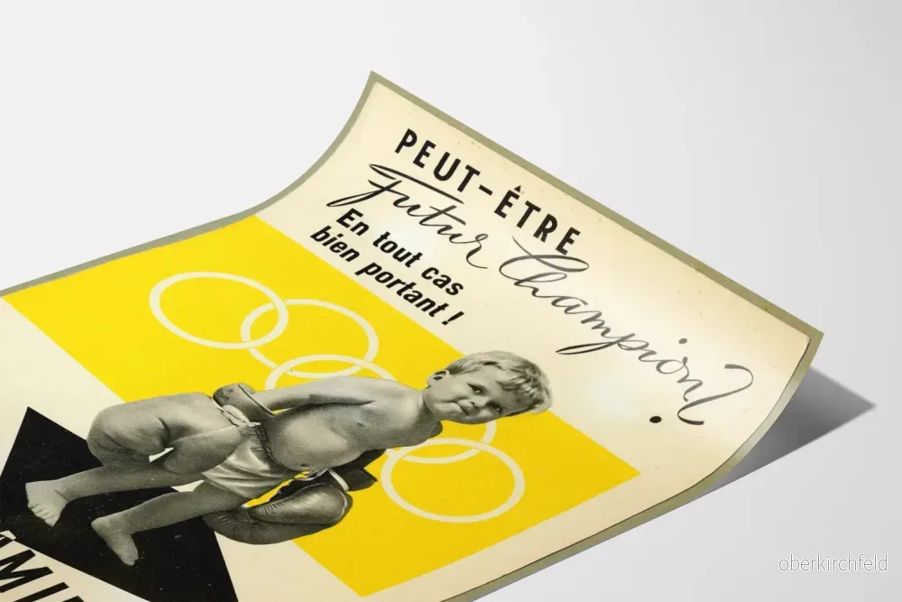 Vintageaffisch Ultravitamine 4 - Väggdekoration för Barn och Sport - Bild 3