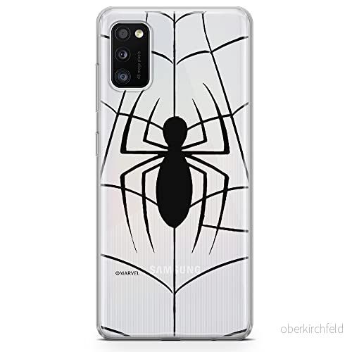 ERT GROUP mobiltelefonfodral för Samsung A41 originalt och officiellt licensierat Marvel mönster Spider Man 013 optimalt anpassad till formen på mobiltelefonen, gedeeltelijk transparant 5903537493022
