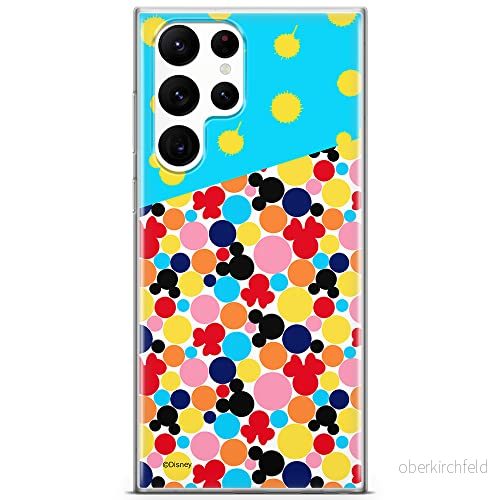 ERT GROUP mobiltelefonfodral för Samsung S22 ULTRA originalt och officiellt licensierat Disney mönster Mickey 031 optimalt anpassad till formen på mobiltelefonen, fodral tillverkad av TPU plast 5904805279393