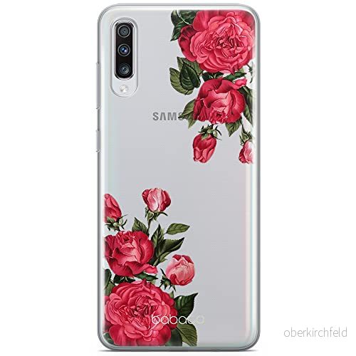 ERT GROUP mobiltelefonfodral för Samsung A70 originalt och officiellt licensierat Babaco mönster Flowers 007 optimalt anpassad till formen på mobiltelefonen, gedeeltelijk transparant 5903537752389