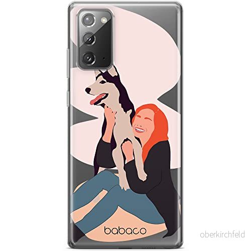 ERT GROUP mobiltelefonfodral för Samsung GALAXY NOTE 20 originalt och officiellt licensierat Babaco mönster Dogs 004 optimalt anpassad till formen på mobiltelefonen, gedeeltelijk transparant 5905131039293
