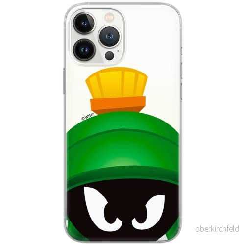 ERT GROUP mobiltelefonfodral för Apple Iphone 11 PRO originalt och officiellt licensierat Looney Tunes mönster Marvin 001 Vit optimalt anpassad till formen på mobiltelefonen, gedeeltelijk transparant 5902980824889