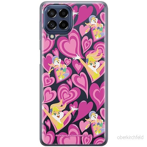 ERT GROUP mobiltelefonfodral för Samsung M33 5G originalt och officiellt licensierat Looney Tunes mönster Lola 010 optimalt anpassad till formen på mobiltelefonen, gedeeltelijk transparant 5905795074203